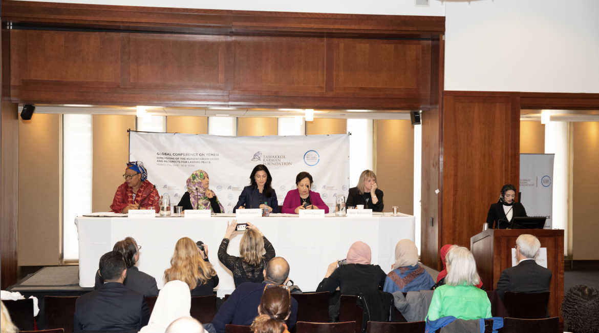 Women Nobel Peace Laureates Urgently Called on the International Community to stop the war Yemen